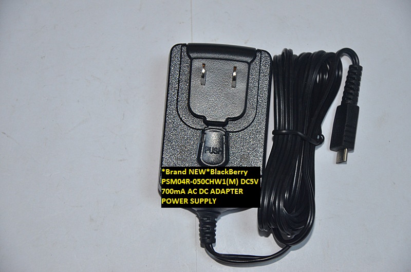 *Brand NEW*BlackBerry DC5V 700mA AC DC ADAPTER PSM04R-050CHW1(M) POWER SUPPLY - Click Image to Close